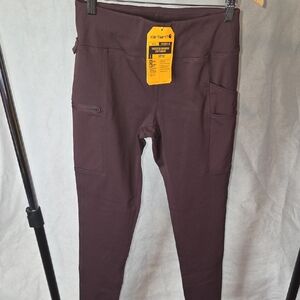 Carhartt Dark Brown Work Leggings